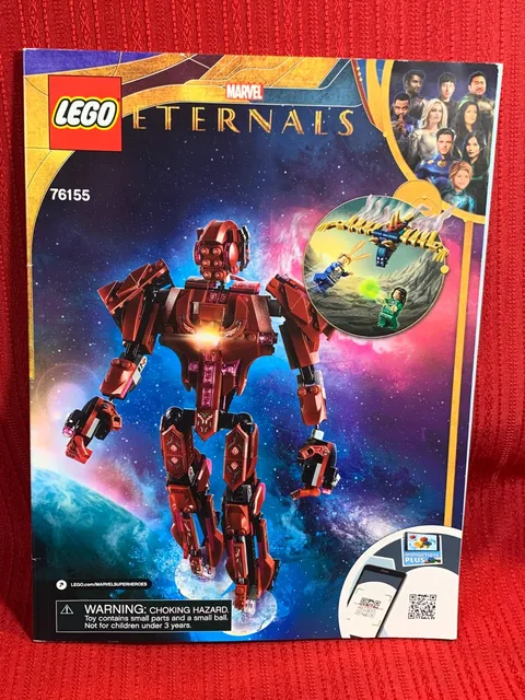 LEGO 76155 * MARVEL ETERNALS * INSTRUCTION MANUAL ONLY