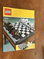 LEGO® 40174 LEGO® Iconic Chess Set Instruction Manual Only!