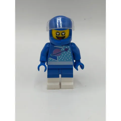 Lego Minifigure Stardust Space Benny Heart Eyes Movie 2 Astronaut Figure 70840