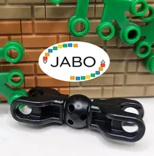 (S18 / 8 / 7) LEGO Hero Factory 90622 Arm Ball Socket Black