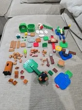 Lego Super Mario Parts From Various Sets Including Piranha Plant