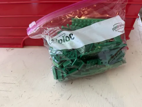 LEGO Green Over 1 Lb Bulk Lot Bricks Parts Pieces
