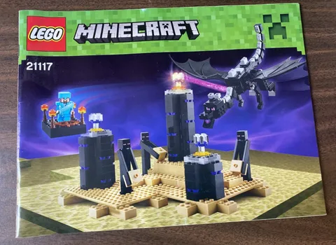 LEGO Instruction Book ONLY for Minecraft Set 21117 The Ender Dragon
