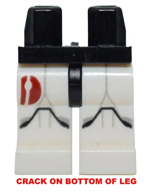 LEGO Minifigure Legs Star Wars Clone BARC Trooper 91st Mobile 75037 6055088