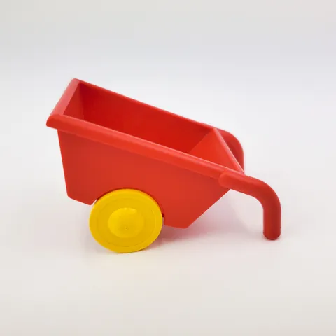 LEGO Duplo Red Wheelbarrow Replacement Accessory Zoo Workers Wheel Barrow