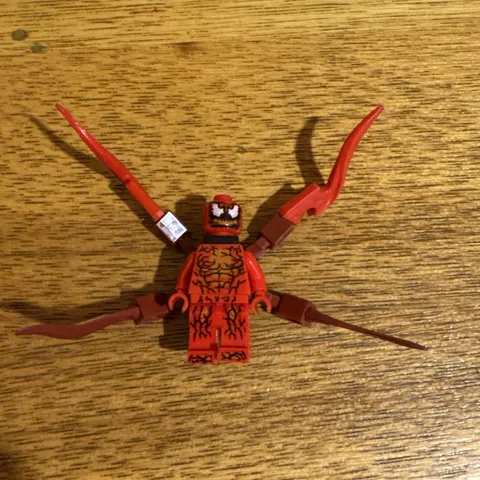 LEGO Carnage minifigure 76173 Marvel mini figure Spider-man