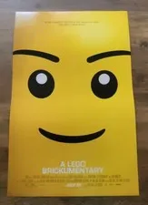 2015 A Lego Brickumentary Original Movie Poster 20" X 13"