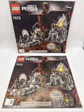 7572 The Sands Of Time prince of persia Lego Instruction Manual 1&2 Only