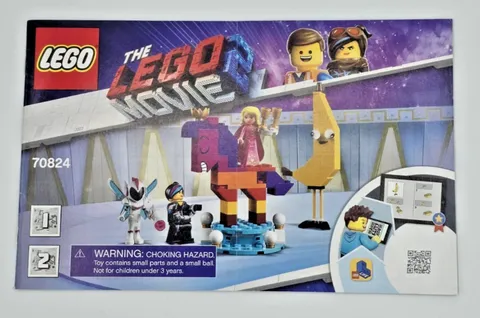 Lego 70824 The Lego Movie 2 Introducing Queen Watevra Wa'Nabi Instruction Manual