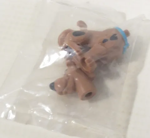 Genuine LEGO Scooby-Doo Dog (Sitting) Tongue Licking Chops Minifigure  - NEW