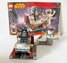 LEGO Star Wars DARTH VADER TRANSFORMATION #7251 ~100% COMPLETE w/Manual