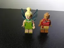Lego Disney Tinkerbell and Moana Minifigure Lot