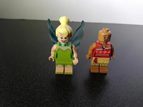 Lego Disney Tinkerbell and Moana Minifigure Lot