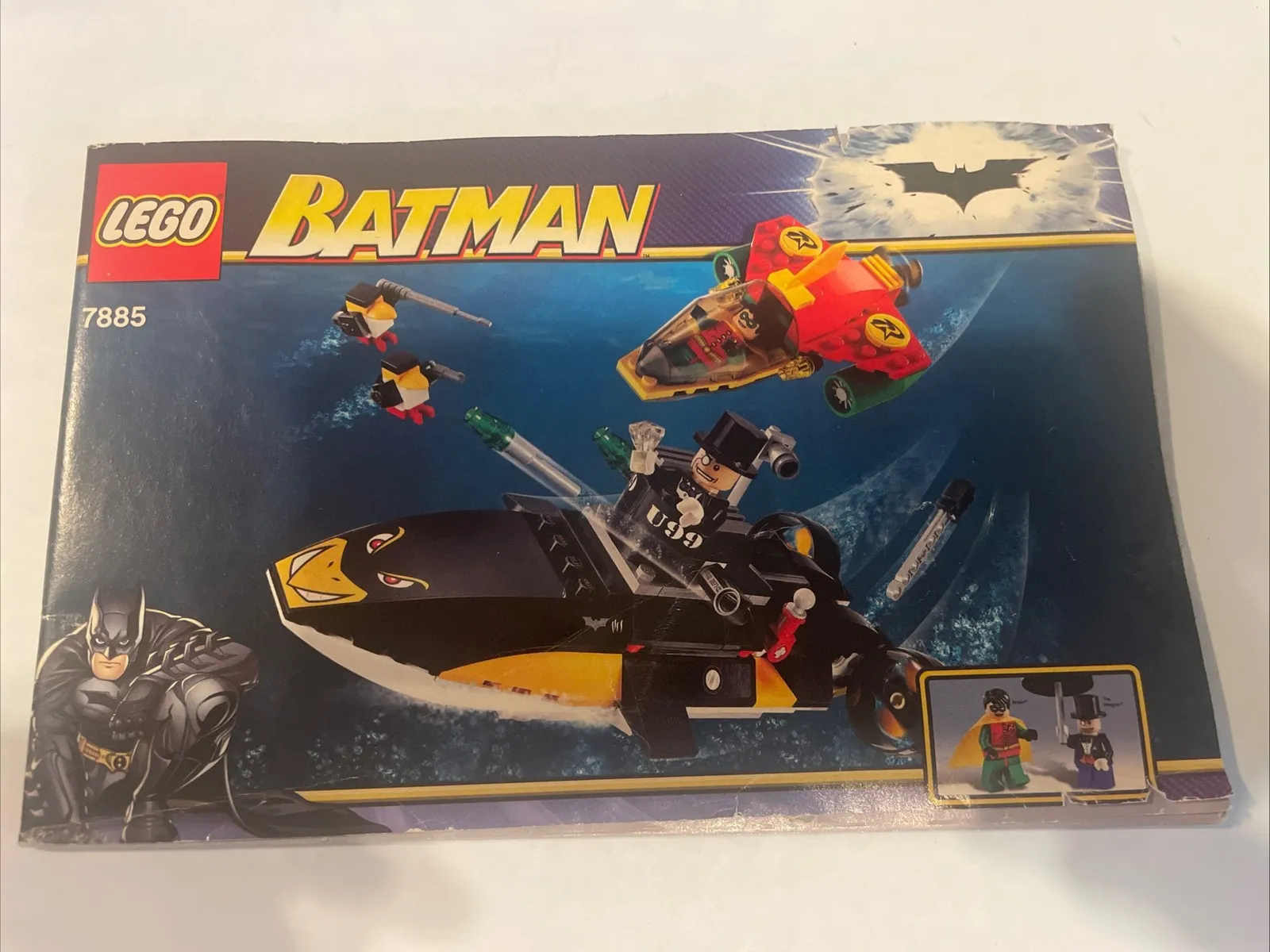 Lego 7886 Batman Manual. Instructions only. Complete With All Pages.