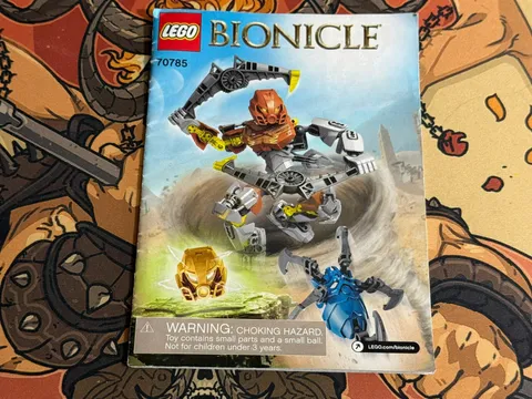 LEGO Bionicle 70785 Instructions - Pohatu Master of Stone (003) - USED