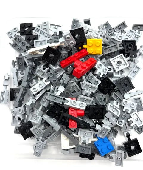 LEGO lot 100 pair ball socket hinge specialty modified pieces vehicle technic