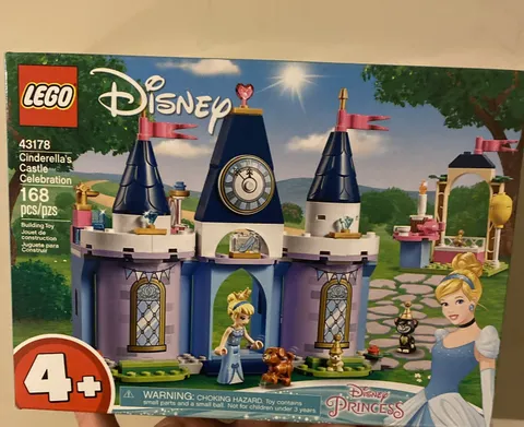NEW Lego Disney Princess Set 43178 Cinderella’s Castle Celebration RETIRED