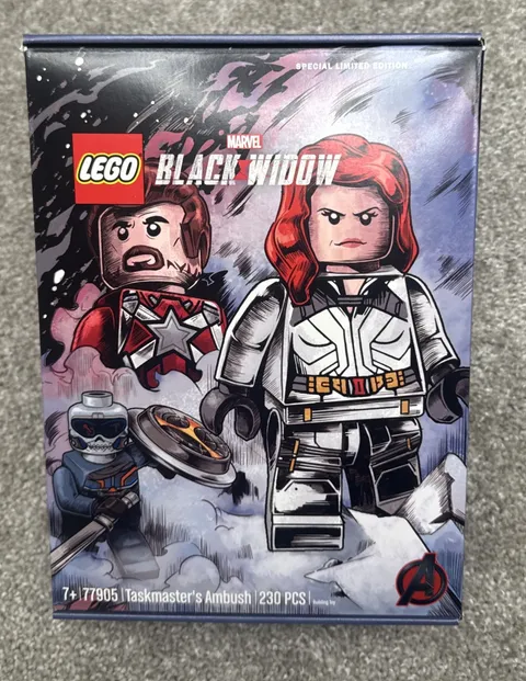 LEGO Marvel Taskmaster's Ambush 77905 Black Widow 230pcs Limited Edition RARE!