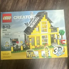 LEGO Creator 4996 Beach House 3-in-1 Set 522pc w/ Box & Manuals