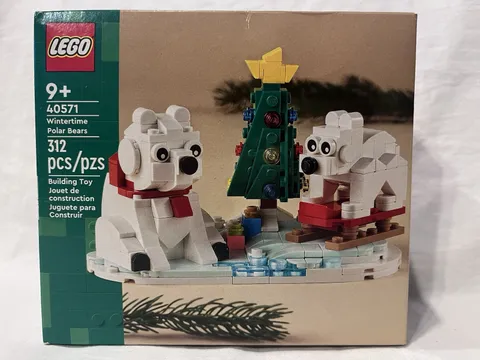 NEW - Lego 40571 Wintertime Polar Bears 312pcs