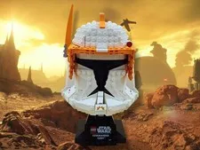 2023 Lego Star Wars (75350) Commander Cody Helmet Complete w/Manual!