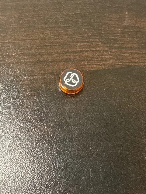 LEGO - Tile Decorated, Round 1 x 1 (stud) Ninjago Constrictai Pattern