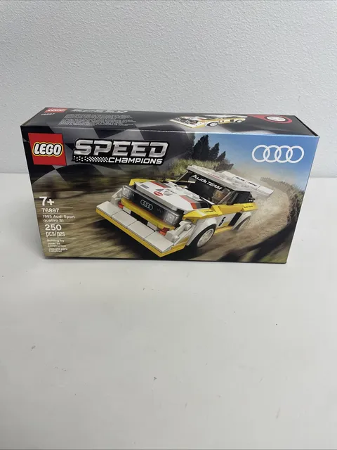 LEGO SPEED CHAMPIONS: 1985 Audi Sport quattro S1 (76897), New In Box, Retired