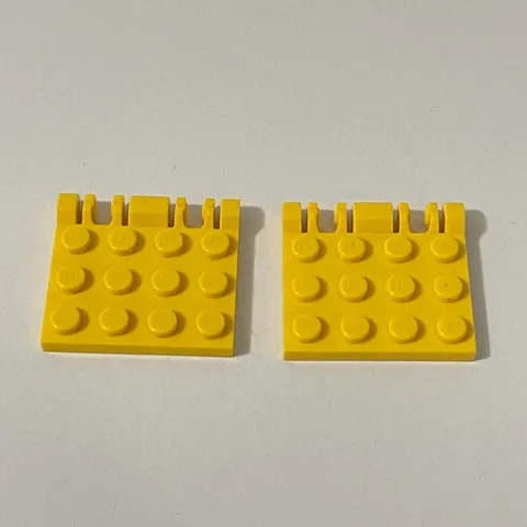 Lego 44570 Yellow Replacement Add-on Pieces Parts Lot of 2