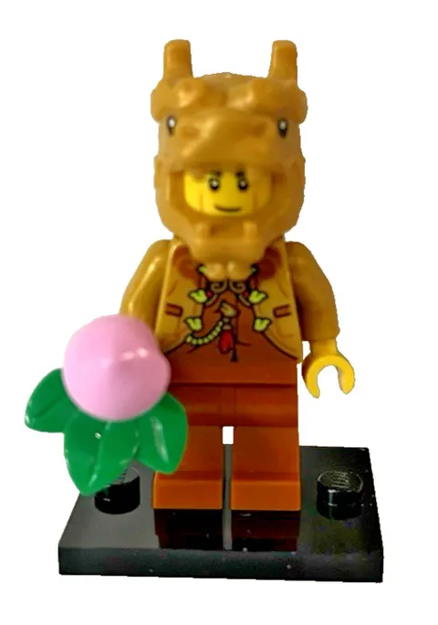 LEGO Minifigure--Year of the Dragon Costume Guy-- Chinese New Year 80113 hol348