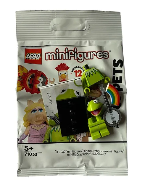 Lego Minifigures Muppets 71033 #5 Kermit The Frog MINI FIGURE RETIRED Rare Toys