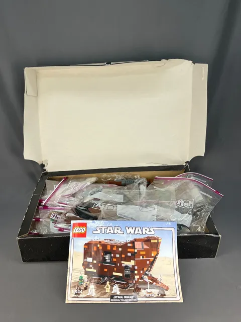 LEGO Star Wars Sandcrawler 10144 Original Trilogy + Manual