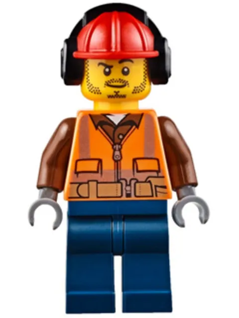 LEGO: Fire Male Orange Safety Vest (cty0653)