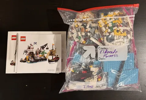 LEGO Pirates Eldorado Fortress 10320 USED With Instructions