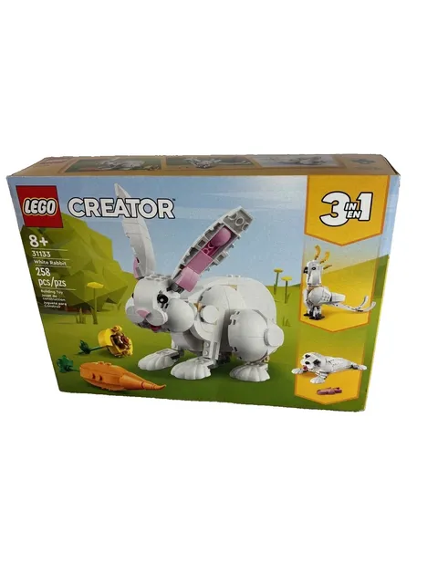 LEGO CREATOR 3 in 1 White Rabbit 31133 Easter Bunny Seal Bird NEW SEALED Retired