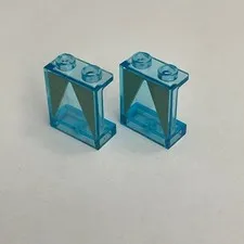 Lego 94638 Transparent Light Blue Replacement Parts Pieces Lot of 2