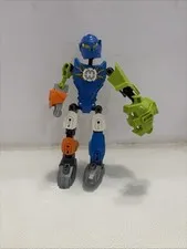 LEGO Hero Factory Bionicle Style Custom Figure Mixed Parts Blue Green Orange