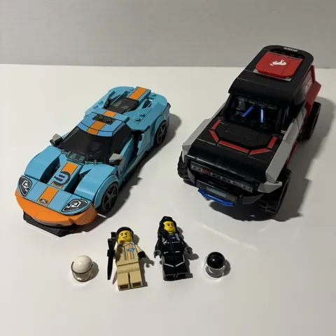 LEGO Speed Champions 76905 Ford GT Heritage Edition & Bronco R Used (Complete)