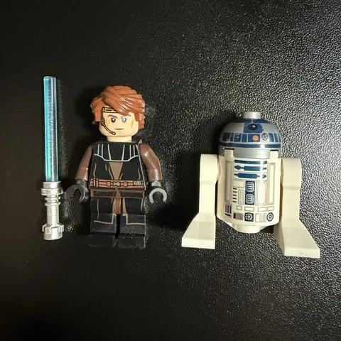 LEGO Star Wars Minifigure - Anakin Skywalker, Black Legs Headset sw0939 75214