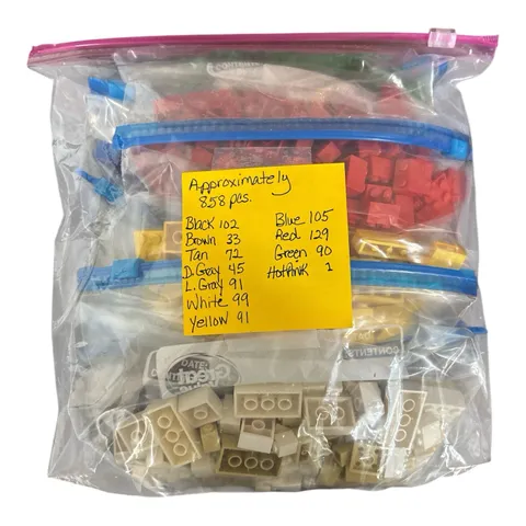 Assorted Bulk LEGO Pieces 2.5+ Lb Small Pieces Assorted Building Pieces Bricks