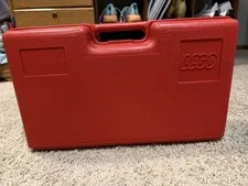 Vintage 1980’s Red LEGO Storage And Carrying Case 17 In X 10 in X 5 in Pre-Owned