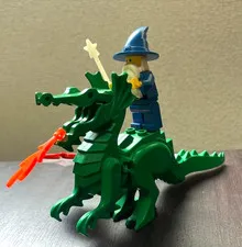 LEGO Minifigure Dragon Master Magic Old Vintage