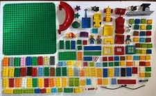 Huge 150 Pieces LEGO DUPLO Bulk Lot - Large Base, Figures, WInnie The Pooh