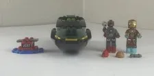 LEGO Marvel 76006 Iron Man Extremis Sea Port Battle Near Complete