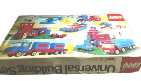 Lego Universal Building Set 113 Box ONLY 1976 Storage Vintage Empty