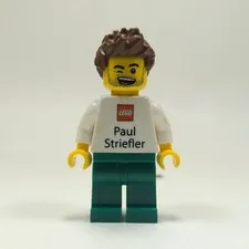 Lego Paul Striefler Business Card (V2) - Slightly Yellowed