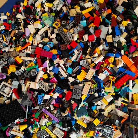 LEGO Mixed Lot 2 Kg Cleaned And Selected Pieces