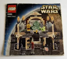 LEGO Star Wars 4480 Jabba's Palace INSTRUCTION MANUAL ONLY 2003