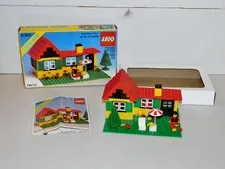 VTG 1981 LEGO Legoland Summer Cottage Complete in Box 6365 Canadian Samsonite