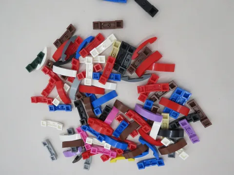 Lego  Slope, Curved 4 x 1 x 2/3 Double # 93273  Bulk Parts Lot
