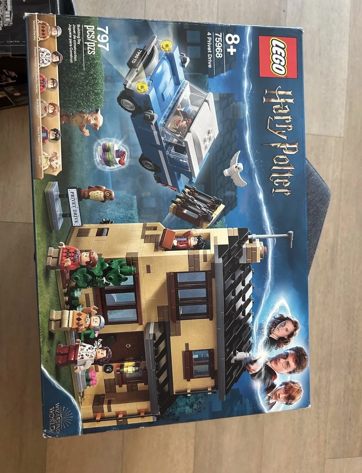 LEGO Harry Potter Privet Drive 75968 Complete w/ Box & Minifigures